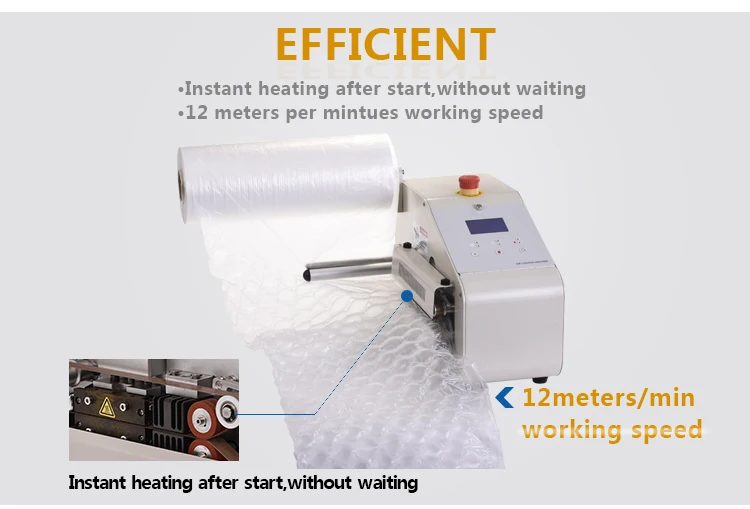 Multifunctional Cushion Air Cushion Inflator Bubble Film Machine