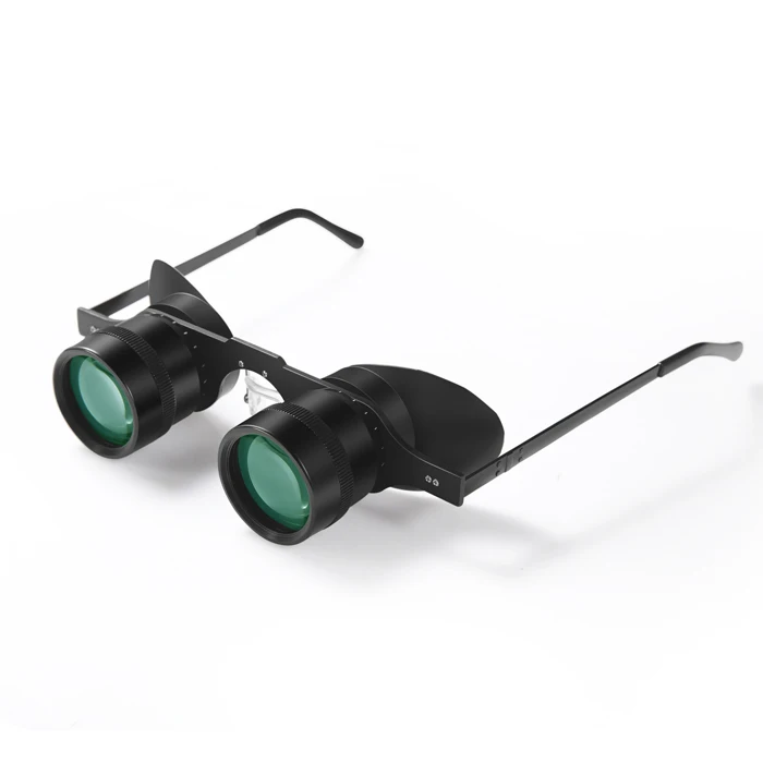 

BIJIA 2.8x34 New Portable Glass Style Black Telescope & Magnifier For Fishing Hiking Binoculars