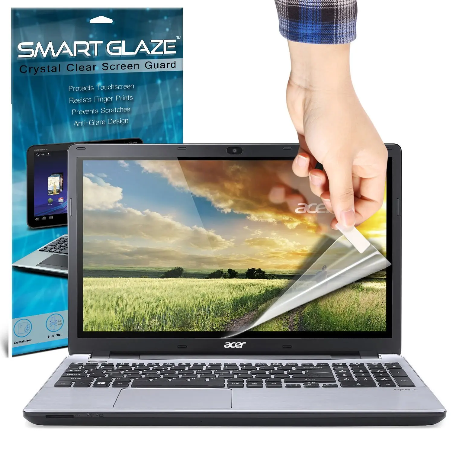 Get Quotations · SmartGlaze ( Pack Of 10 ) ACER Aspire V3-572PG 15.6  Touchscreen Laptop Case Custom