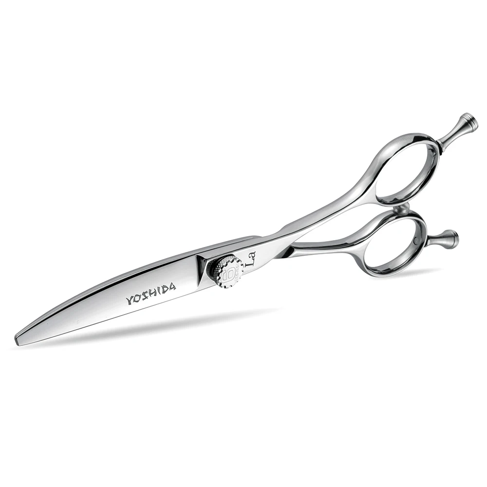 

Sharp curved shell blades Hair shears La-60 classic symmetrical design Barber scissors, Excellent mirror polish