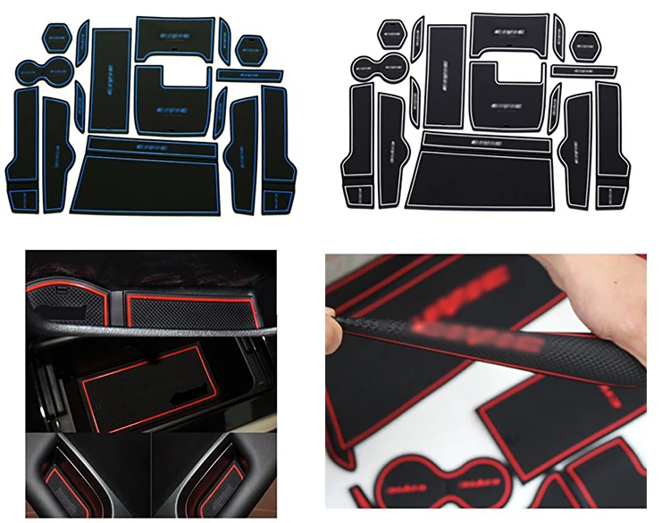 PVC car slot mats machine1