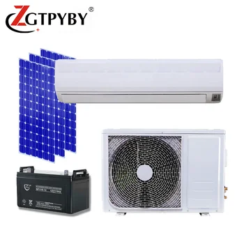 24000btu 48v 100% Solar Air Conditioner Indoor Split Hybrid Air ...