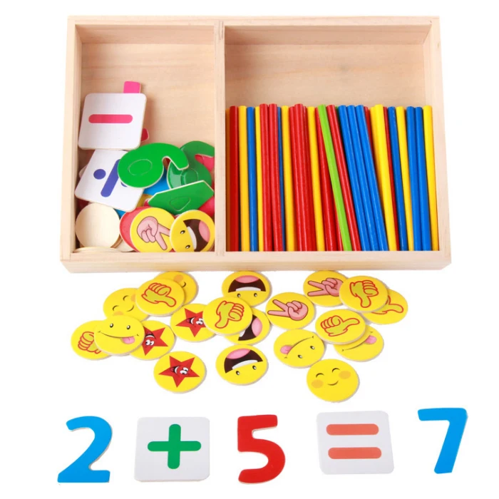 Wooden Educational Learning Box For Kids Math Learning Toys Buy