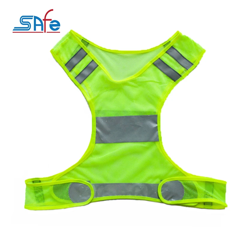 Reflective Mesh Warning Running Luminous High Visibility Safety Vest Buy Mesh Safety Running