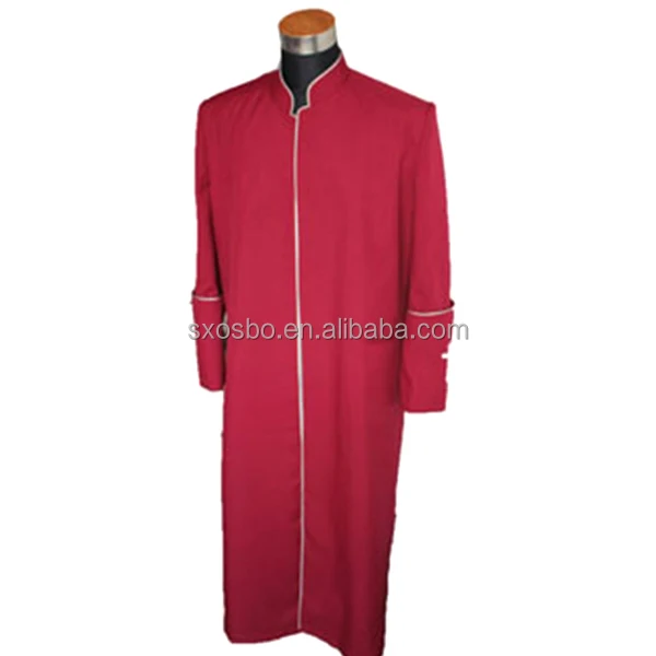 

Adult Cassock Church Custom Wholesale Clergy Robes, Customer's request