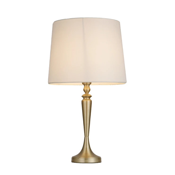 Modern Simple Table Lamp Hotel Project Cloth Shade Table Lamp Is Best