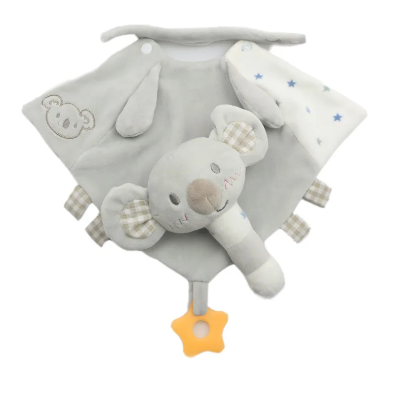 Factory Directly Sale High Quality Fuzzy Baby Security Blanket Security