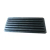 Black rubber flat mud flaps for truck