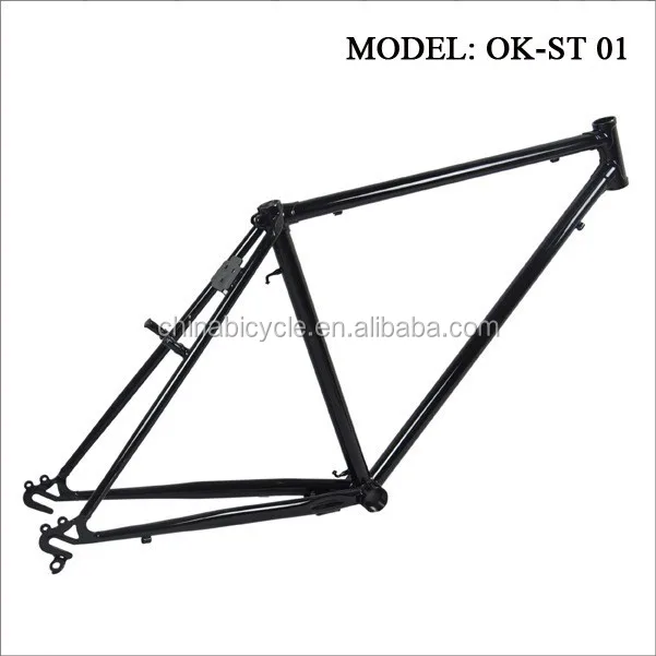 chromoly bike frame