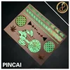 Factory customized luminous in dark metallic temporary tattoo sticker Water transfer gold foil flash tattoo body art