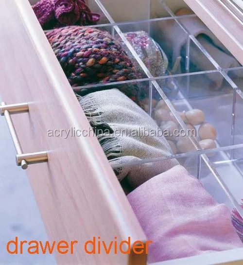 Custom Acrylic Drawer Dividers