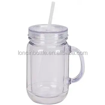 plastic mason jars with lids bulk