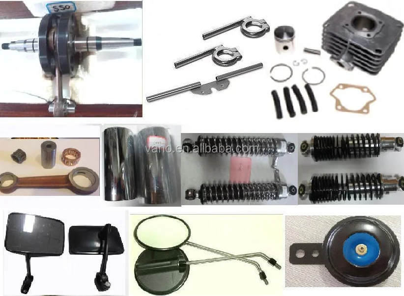 Motorcycle SIMSON & MZ rear luggage rack