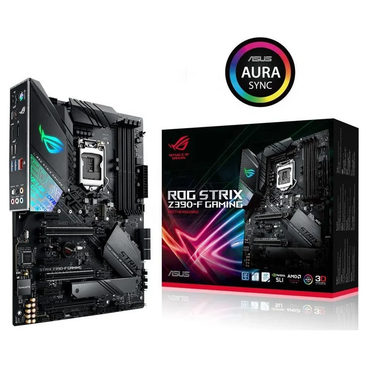 

ASUS ROG STRIX Z390-F GAMING 64GB DDR4 LGA1151 ATX Desktop Gaming Motherboard for Intel Z390