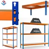 Adjustable Easy Install Industrial 4 Layers Shelf Laminate Warehouse Commercial Shelving Metal Rack Shelves