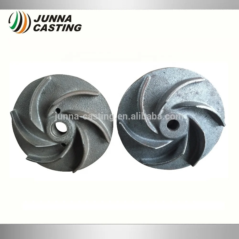 
gray iron casting grey iron casting pump impeller 