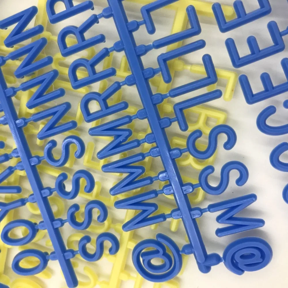 Large Plastic Letters