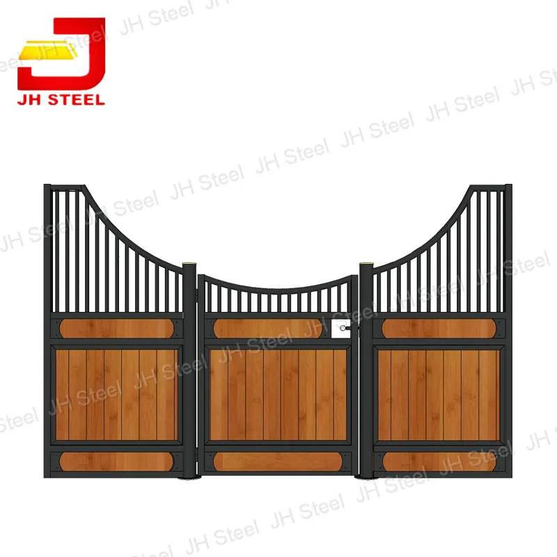 

China Portable Outdoor Stall Boxes Fronts Doors Sale Barn Horse Stable Panels