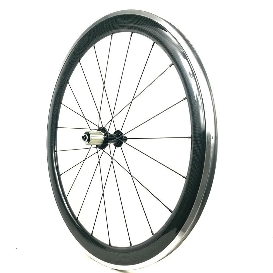 Synergy Carbon Wheel Alloy Brake Surface 700c Clincher Bicycle Wheelset ...