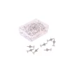 Clear Push Pins Transparent Plastic Paper Pin 100pcs/set