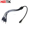 Power connector cables 1 to 4 dc splitter cable for CCTV Camera 5.5x2.1mm