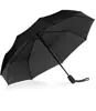 Russian style lady pongee paper printing auto open and close lady windproof mini 3 fold umbrella