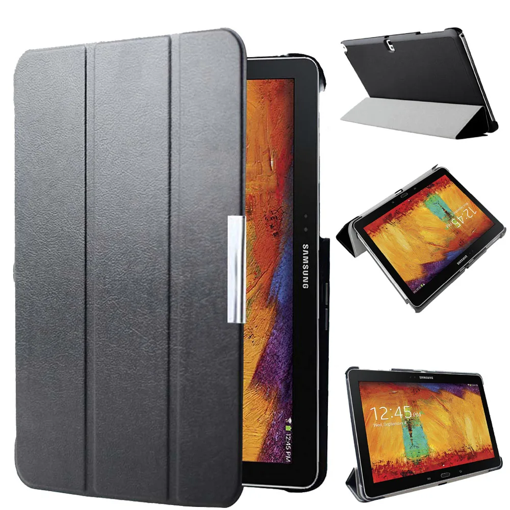 

SM-P600 P601 P605 Smart Stand Cover Case for Samsung Galaxy Note 10.1 (2014 Edition) Ultra Slim Flip Folio Pu Leather Case, N/a
