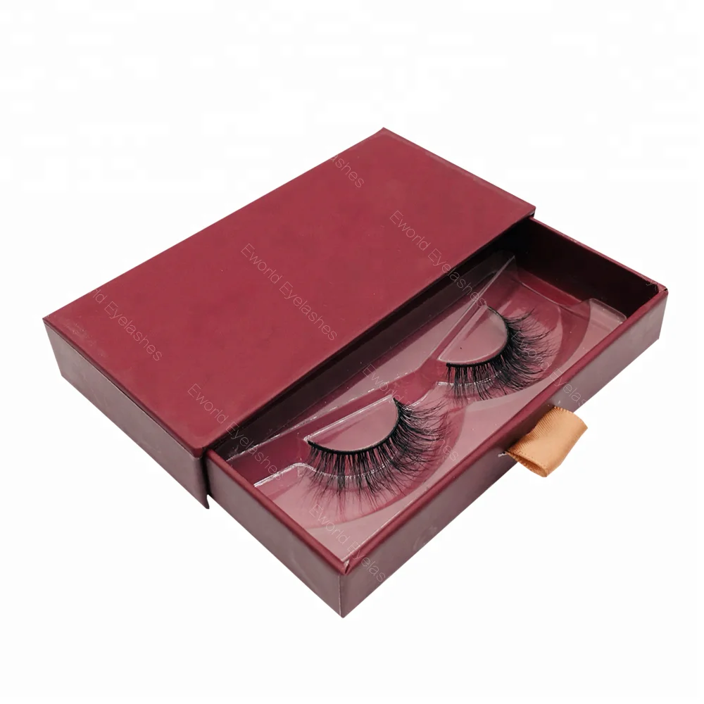

100% Handmade OEM Luxury Vegan Mink eyelashes in Manufacturer Bulk Price, Natural black