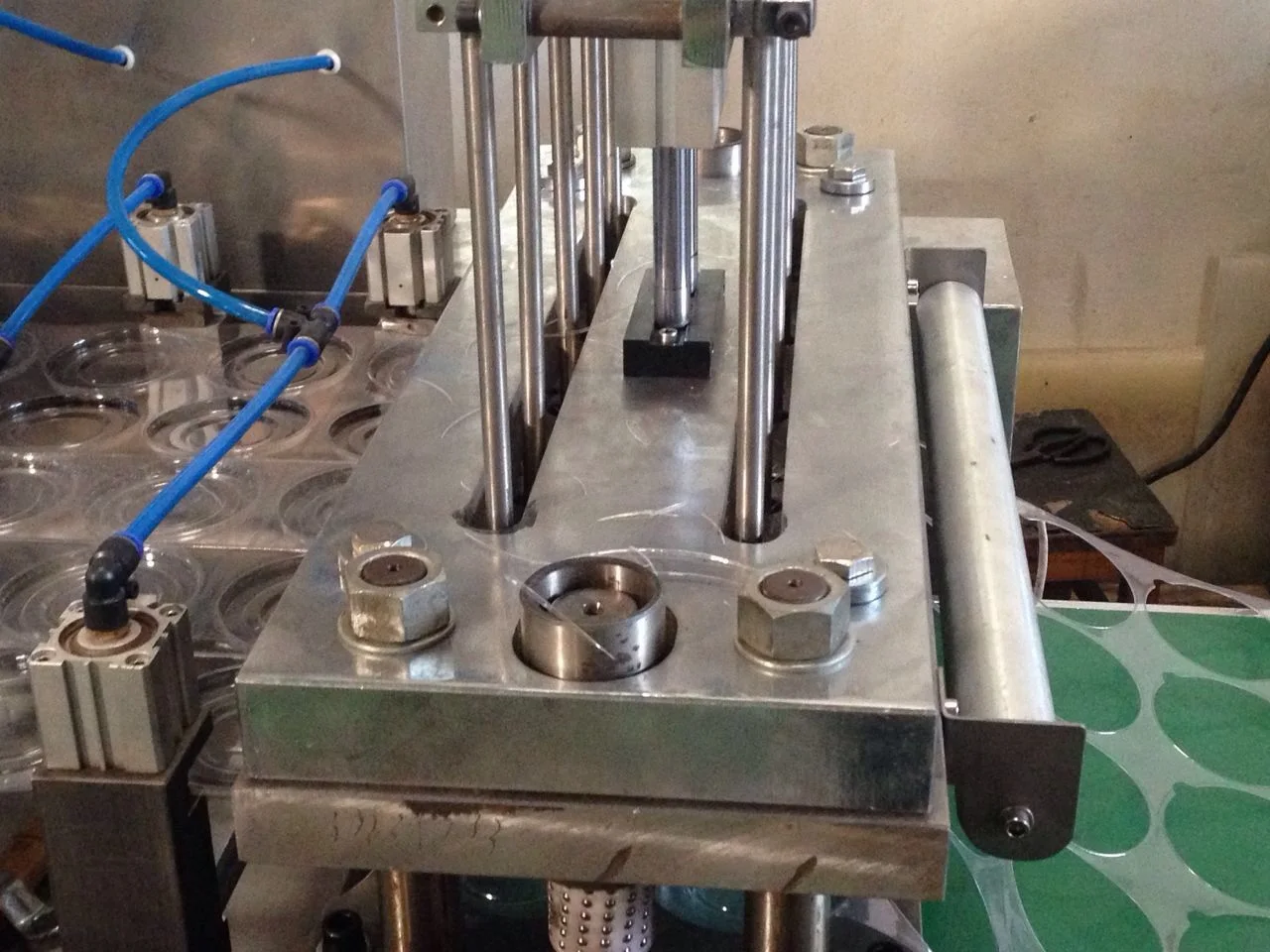 Punching and conveyer part