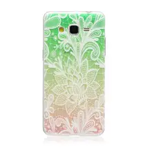 For Samsung Galaxy Grand Prime Ultra Thin Case Fashion Embossed Painting Patterned Slim Soft Silicone TPU G530 Phone Case Cover