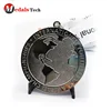 Medalstech custom design metal irish dance triathlon challenge medal with emboss logo
