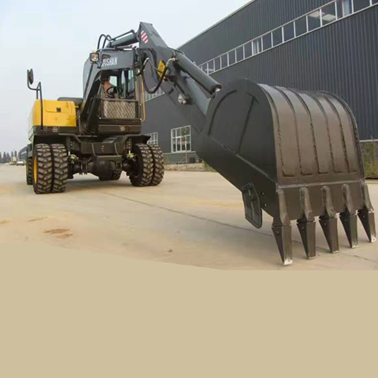 HW-925 China excavator wheel excavator price for sale