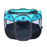 

Portable soft folding eco-friendly oxford pet playpen 29 inch outdoor travel pet cages carriers bag house