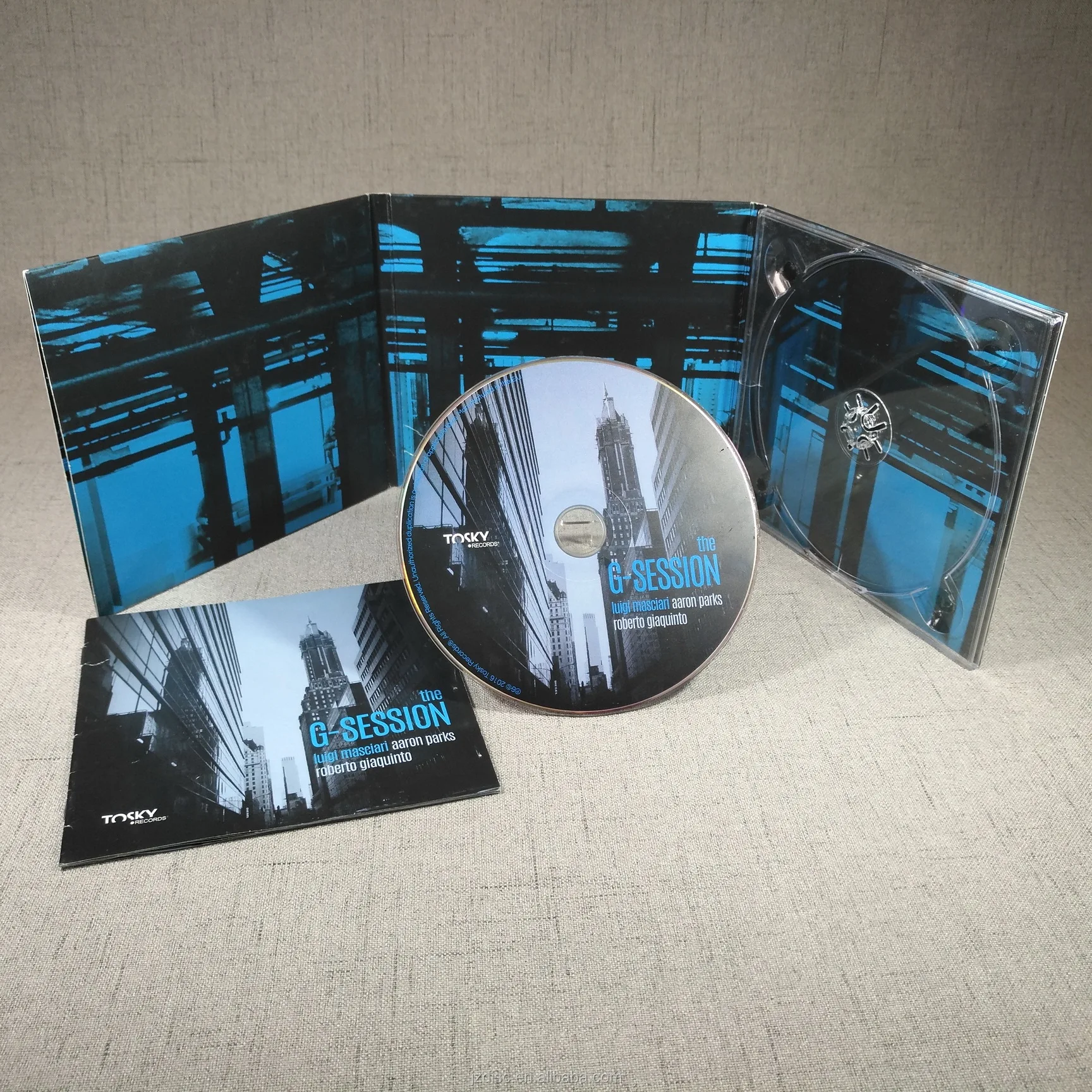 digibook cd with 4pp booklet