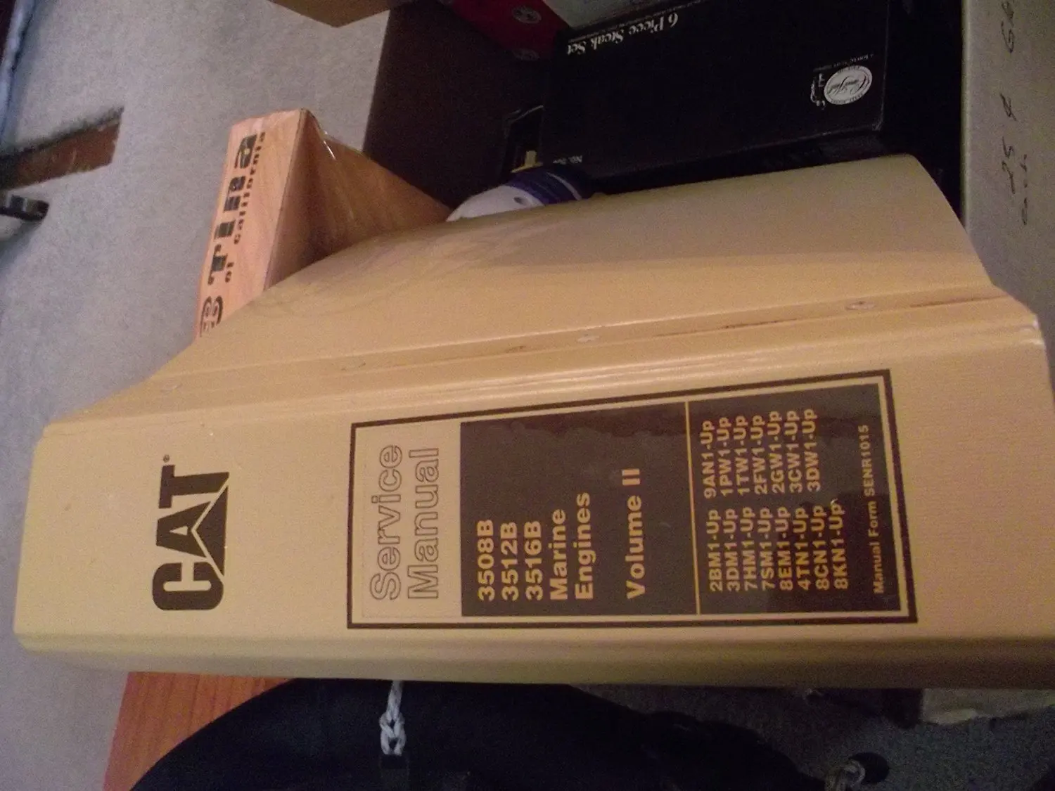 CAT Service Manual 3508b, 3512b, 3516b Marine Engines Volume 2