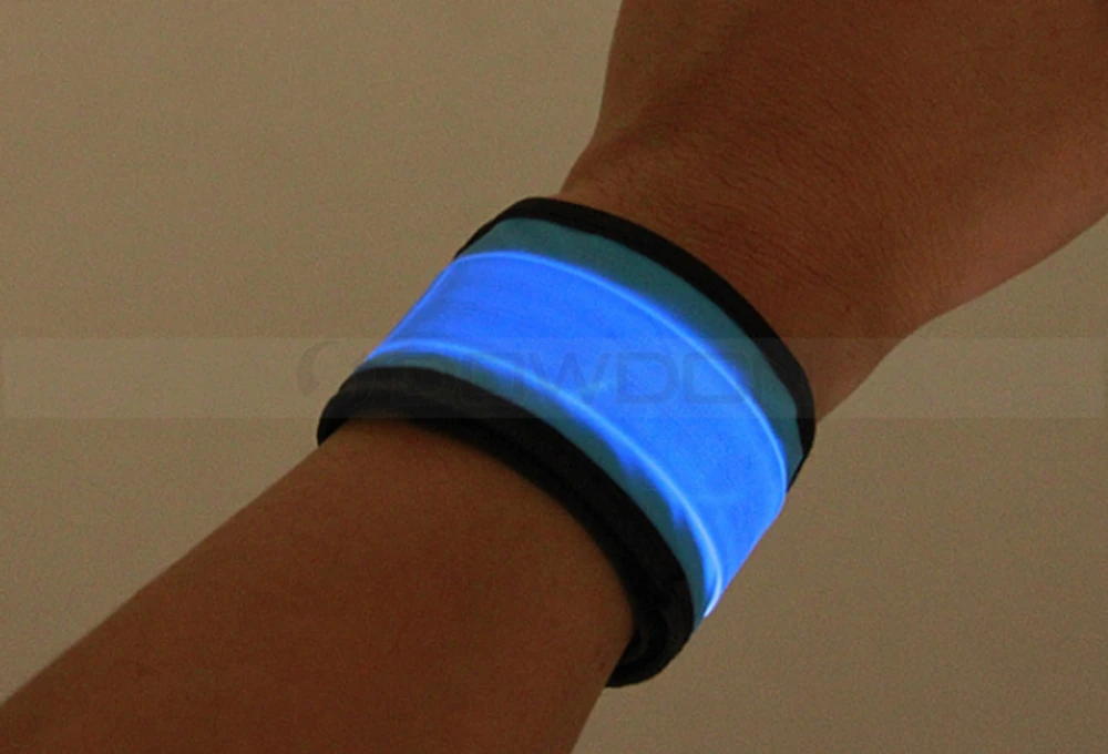 Reflective Led Arm Safety Band For Night Running Decorative Glowing ...