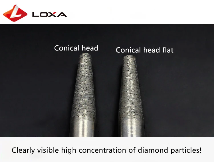 China Best Quality Sintered Diamond Burr For Stone