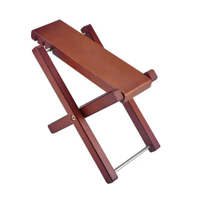 Guitar Solid Wood Footrest Classical Guitar Footstool Threegear Height