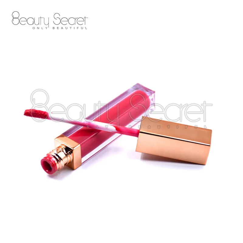 Wholesale Customized Lipgloss Make Your Own Lipstick Private Label Vegan Cosmetics Lip Gloss No