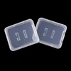 SUNSHING High Quality micro memory Card Case Clear micro sd Container OEM Printing Logo micro sd Storage Box