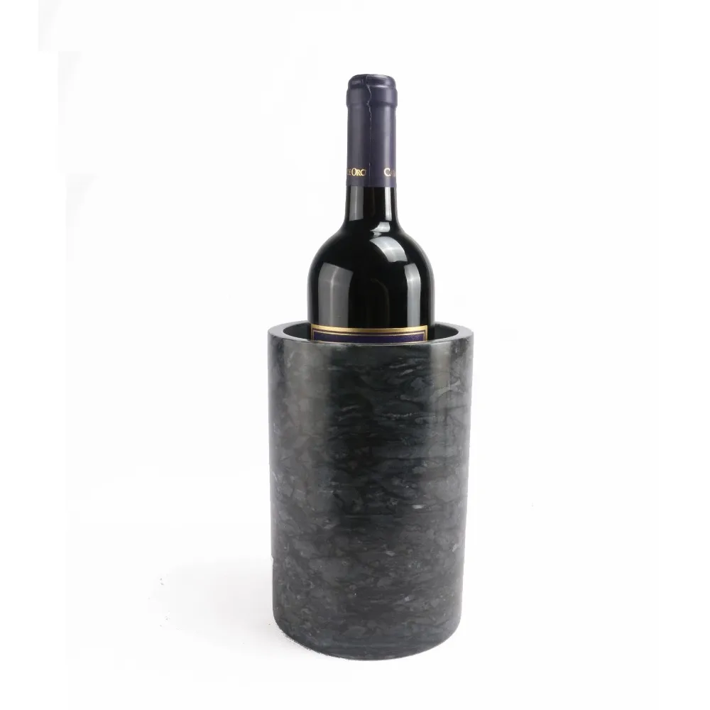 Cheap Home Garden Marble Wine Cooler/ice Bucket/wine Chiller With Grip