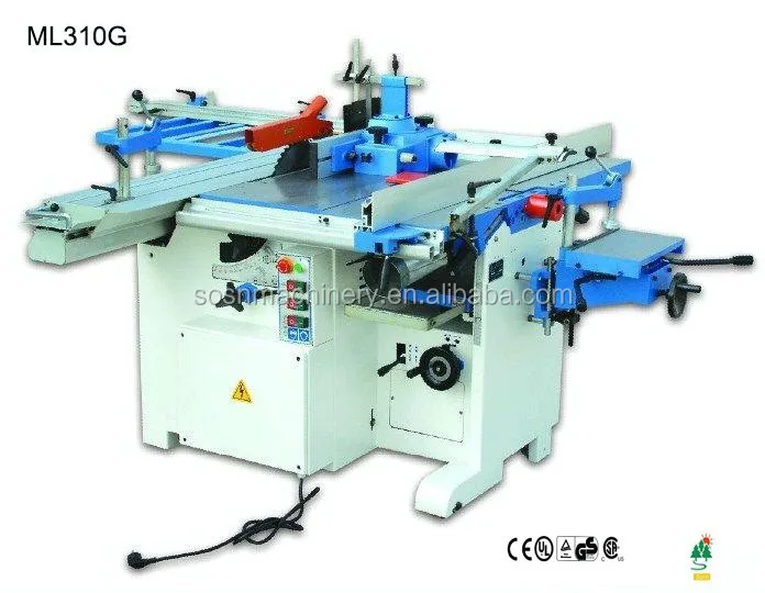 6 functies multifunctionele houtbewerkingsmachines/ml310 combinatie machine