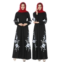 

2019 Modest Fashion Maxi Ladies Wholesale Women Muslim Long Dress Turkey
