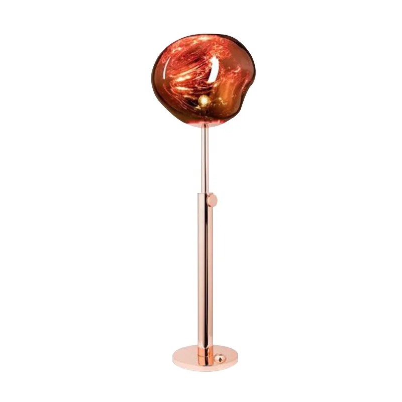 Postmodern contracted light luxury volcanic lava shape acrylic floor lamp