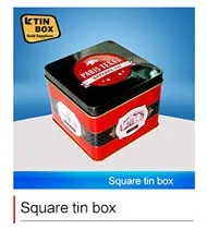 Wholesale Galvanized steel metal pet food storage tin box with Removable lid and handle