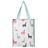 Alpaca romantic blue matte PP woven laminated bag