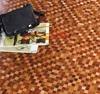 Fudeli Best seller AB grade Certified Classic design oak floor tiles with pattern