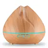 Fragrant Perfume Waterless 400ml Essential Oil Diffuser Auto Shut Off With Wood Drain Design