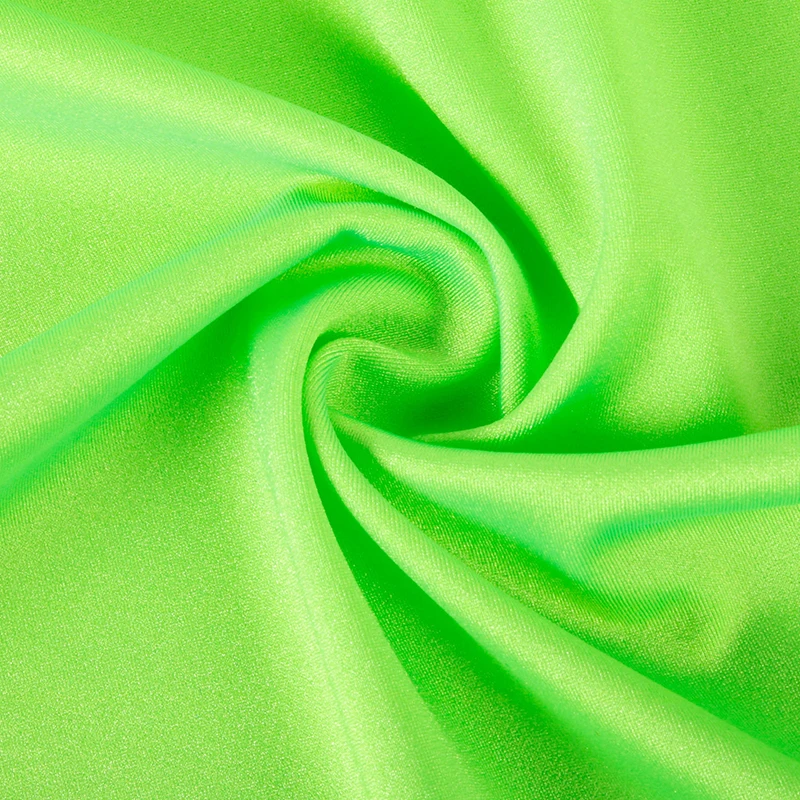 Swimsuit Fabric Shiny 83 Nylon 17spandex Elastic Knitted For