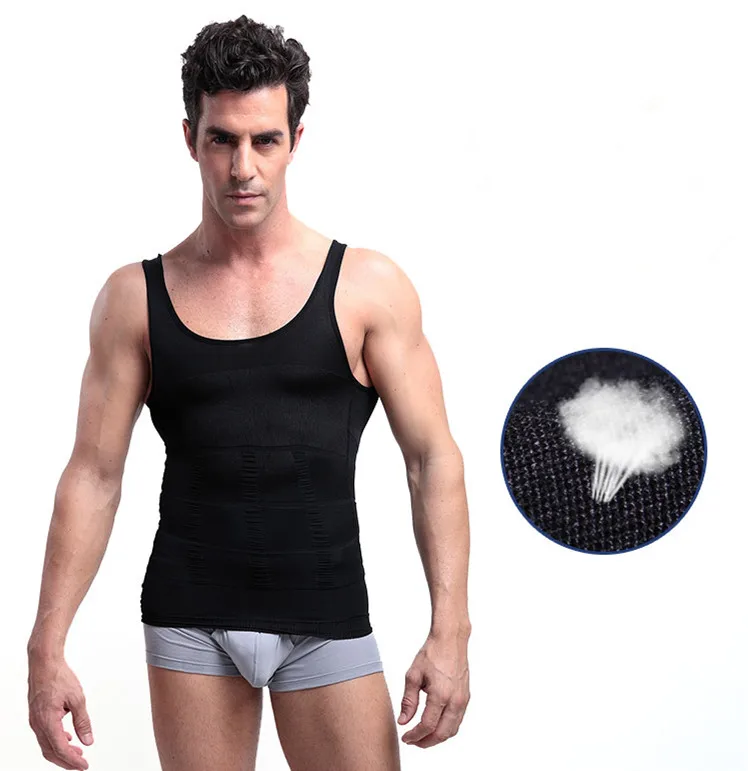 
Men T-Shirt Slimming Underwear Shapewear For Men 